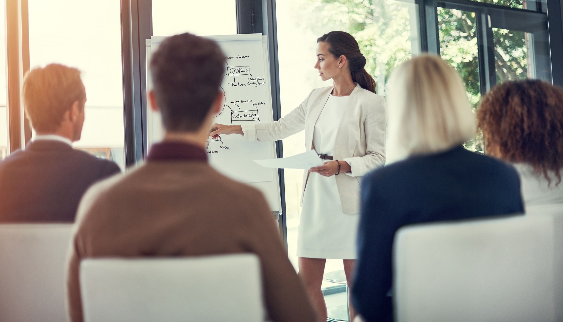 She's got the team focused on reaching their business goals